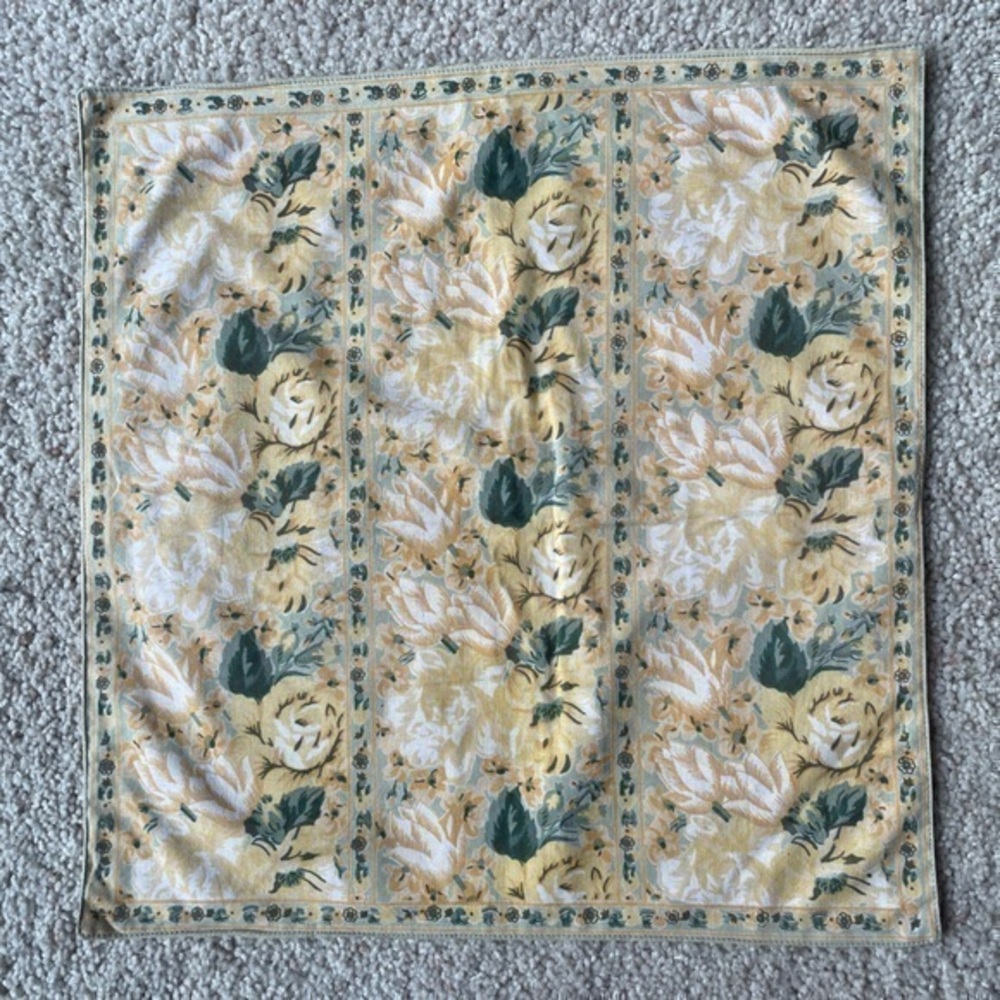April Cornell Shabby Chic Square accent pillow sham